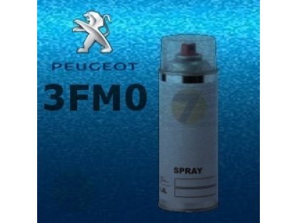 PEUGEOT 3FM0 BLEU RECIFE metalická barva Sprej 400ml