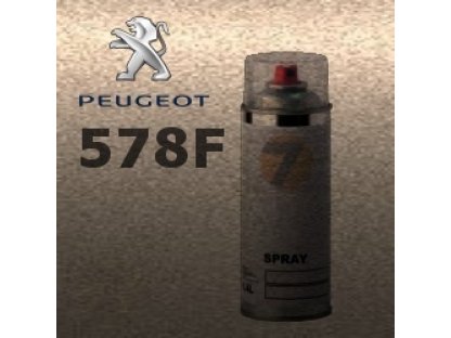 PEUGEOT 578F BEIGE vernice metallizzata Spray 400ml