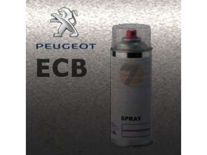 PEUGEOT ECB ICE PLATINUM metalická barva Sprej 400ml