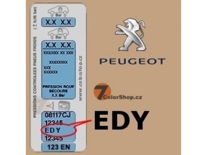 PEUGEOT EDY BEIGE IMPALA vernice Spray 400ml