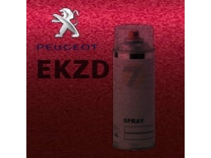 PEUGEOT EKZD ROUGE VULCAIN colore metallizzato Spray 400ml