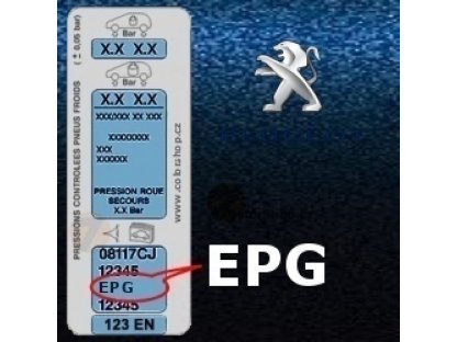 PEUGEOT EPG BLU STRATOS vernice metallizzata Spray 400ml