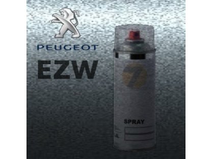 PEUGEOT EZW GRIS FER metalická barva Sprej 400ml