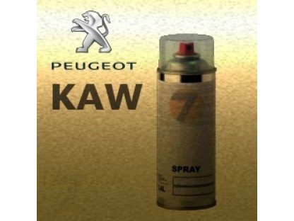 PEUGEOT KAW JAUNE PERSEPOLIS metalická barva Sprej 400ml