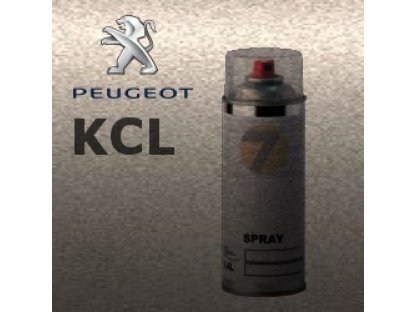 PEUGEOT KCL SPIRIT GREY metalická barva Sprej 400ml
