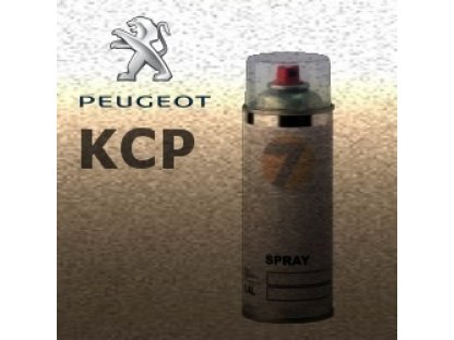 PEUGEOT KCP BEIGE LUNA metalická barva Sprej 400ml