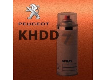 PEUGEOT KHDD ORANGE TANGERINE metalická barva Sprej 400ml