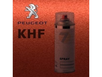 PEUGEOT KHF ORANGE MANDALINE metalická barva Sprej 400ml