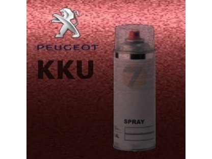 PEUGEOT KKU ROUGE ROBLOT metalická barva Sprej 400ml