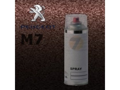 PEUGEOT M7 ROUGE NOIR metalická barva Sprej 400ml