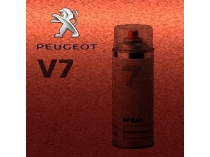 PEUGEOT V7 ROUGE TOURMALINE metalická barva Sprej 400ml