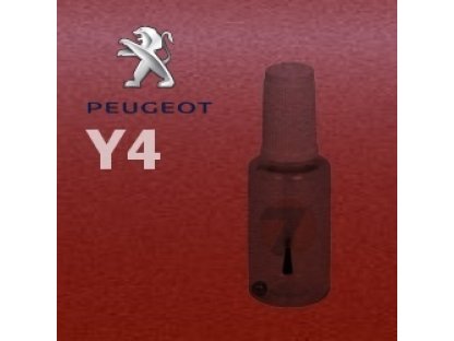 PEUGEOT Y4 ROUGE MERCEDES vernice metallica matita 20ml