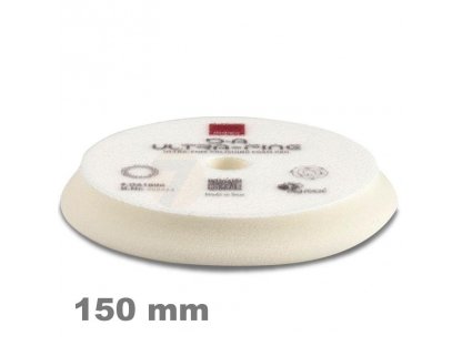 Mousse de Polissage Velcro RUPES D-A Ultra Fine Blanc 130/150 mm