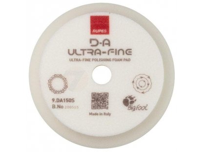 Rupes D-A Fine leštící kotouč ultra měkký bílý 150 mm