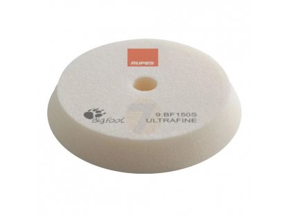 Mousse de polissage velcro RUPES ultra doux blanc 130/150 mm