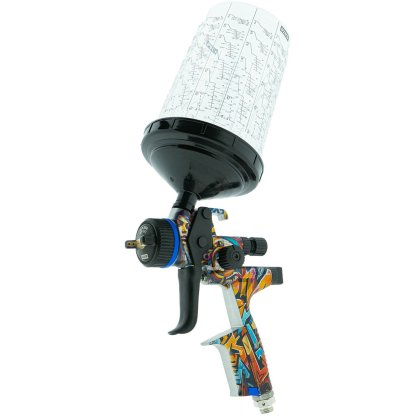 SATAjet X 5500 RP 1.3 I Street Art Spray Gun, Cup RPS 0.6/09 l, swivel joint