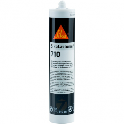 SikaLastomer-710 General purpose butyl sealant black 310ml EXP02/2025