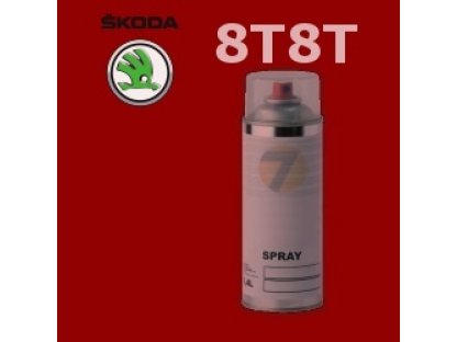 SKODA 8T8T CERVENA CORRIDA ROT barva Spray 400ml