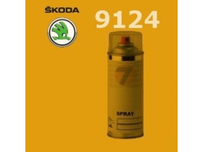 SKODA 9124 ZLUTA FUN GELB barva Spray 400ml