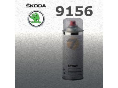 SKODA 9156 STRIBRNA BRILLIANT SILBER barva Spray 400ml