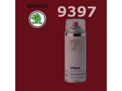 SKODA 9397 CERVENA APOLLO ROT barva Spray 400ml