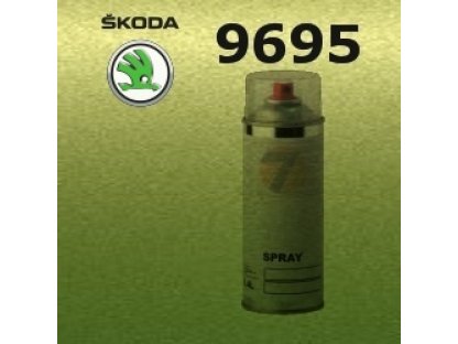 SKODA 9695 ZELENA MAY MAIGRUEN barva Spray 400ml