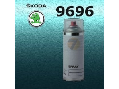 SKODA 9696 ZELENA SEA SEEGRUEN barva Spray 400ml