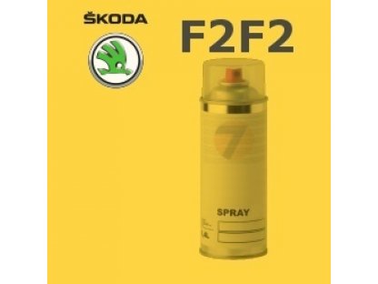 SKODA F2F2 ZLUTA SPRINT GELB UNI barva Spray 400ml