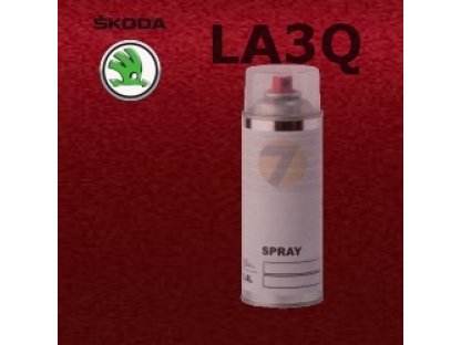 SKODA LA3Q RUBY RED barva Spray 400ml