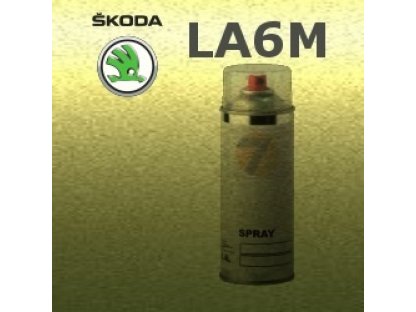 SKODA LA6M GREEN TENDENCE barva Spray 400ml