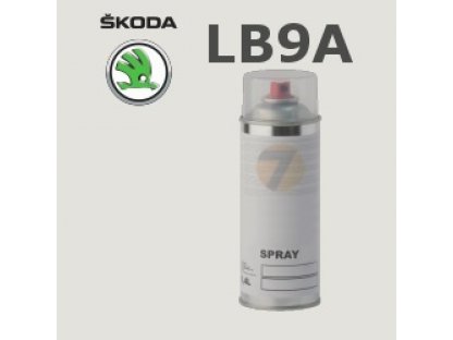 SKODA LB9A BILA CANDY WHITE barva Spray 400ml
