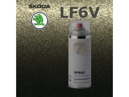 SKODA LF6V ZELENA KHAKI GREEN barva Spray 400ml