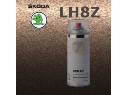 SKODA LH8Z HNEDA MAPLE BROWN barva Spray 400ml
