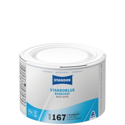 Standox Standoblue Basecoat Mix 167 Dark Red 0.5 L - ColorShop.cz