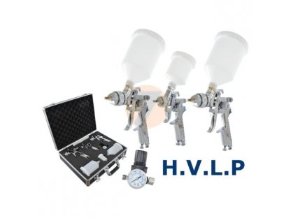 Spray Guns 1.4 HVLP, 1.7 HVLP and Minigun 0.8 HVLP