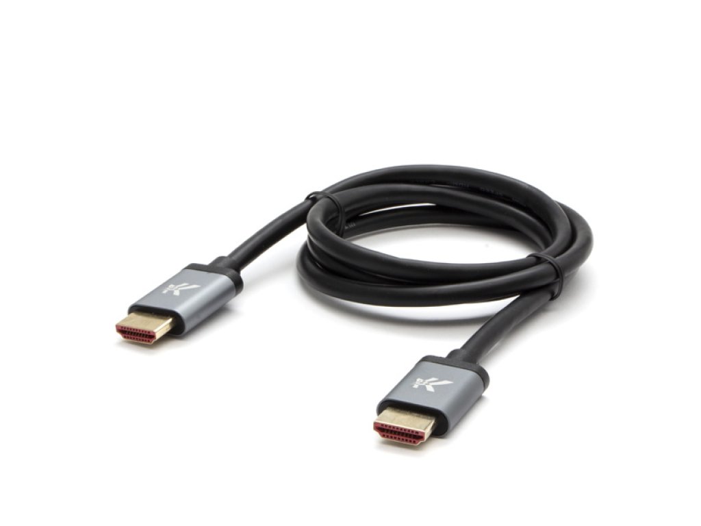 HDMI 1m, šedý, M- HDMI M, Ultra High Speed