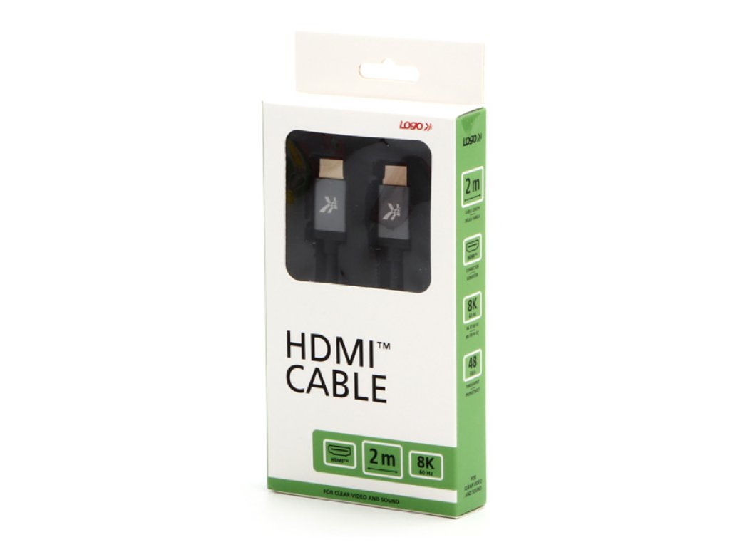 HDMI 2m, šedý, M- HDMI M, Ultra High Speed
