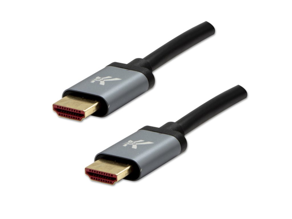 HDMI 2m, šedý, M- HDMI M, Ultra High Speed