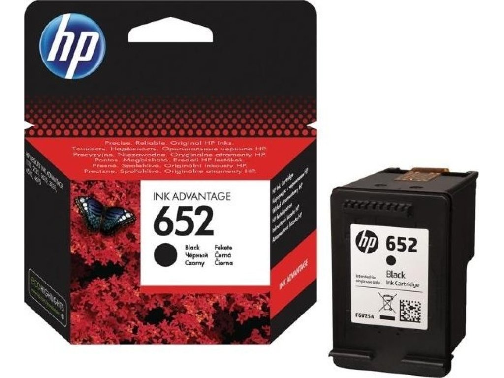 HP F6V25AE e. 652 BLACK