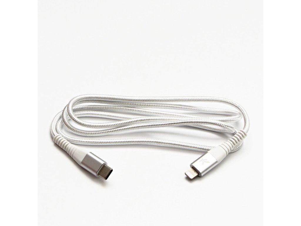 Kabel USB (2.0),C94,1m,bílý USB C M- Apple Lightning