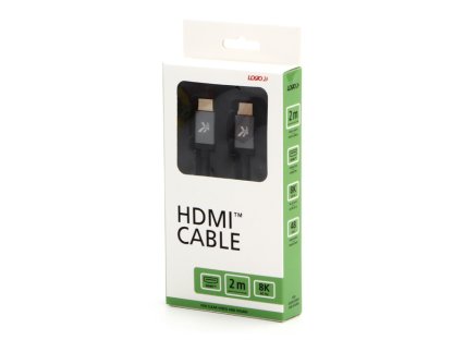 HDMI 2m, šedý, M- HDMI M, Ultra High Speed