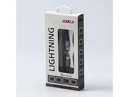 Kabel USB (2.0),C94,1m,černý USB C M- Apple Lightning