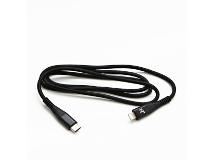 Kabel USB (2.0),C94,1m,černý USB C M- Apple Lightning