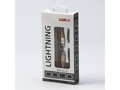 Kabel USB (2.0),C94,1m,zlatý USB C M- Apple Lightning