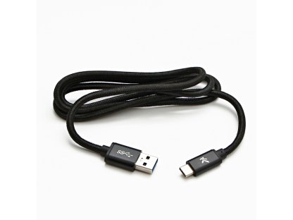 Kabel USB (3.2 gen 1), 2m, černý, USB A M- USB C M