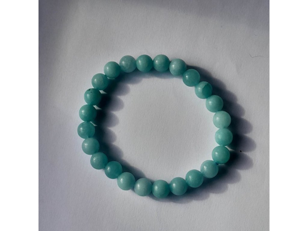 Amazonite náramek 10mm