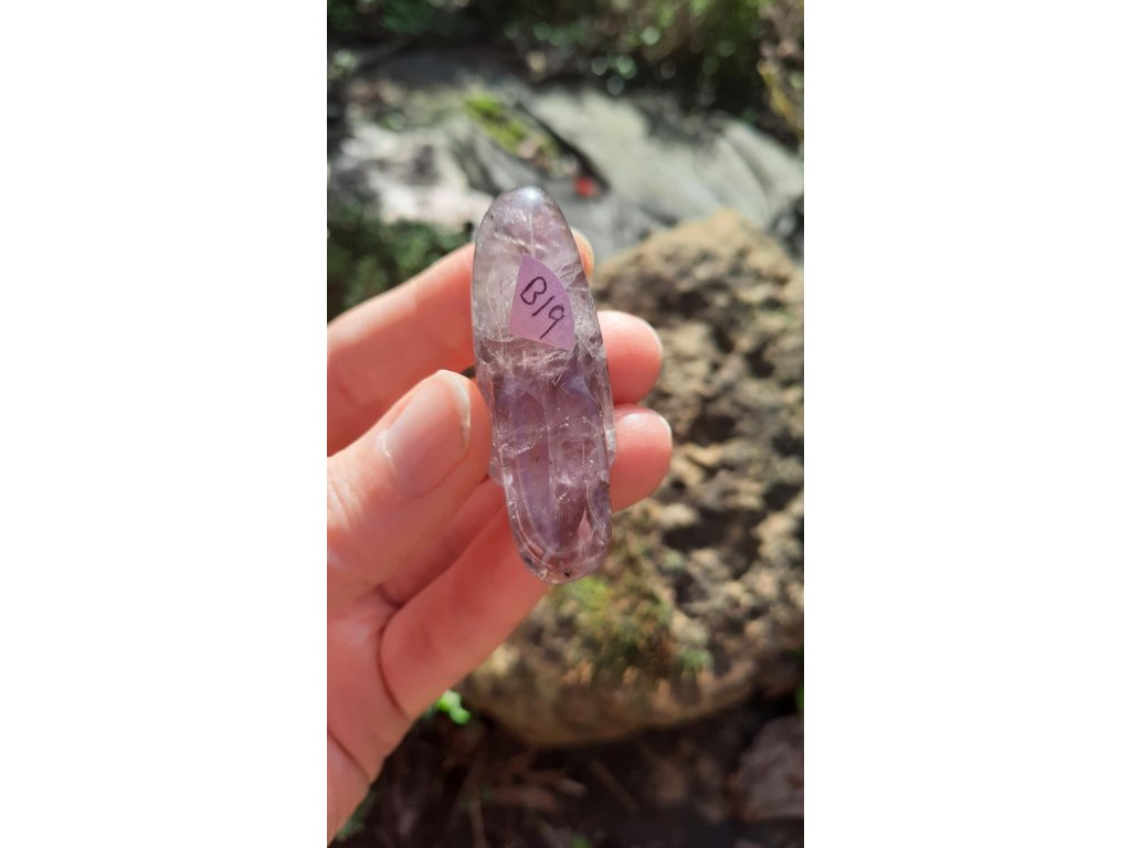 Amethyst mit Rauchquartz speziell Annunaki 5,5cm