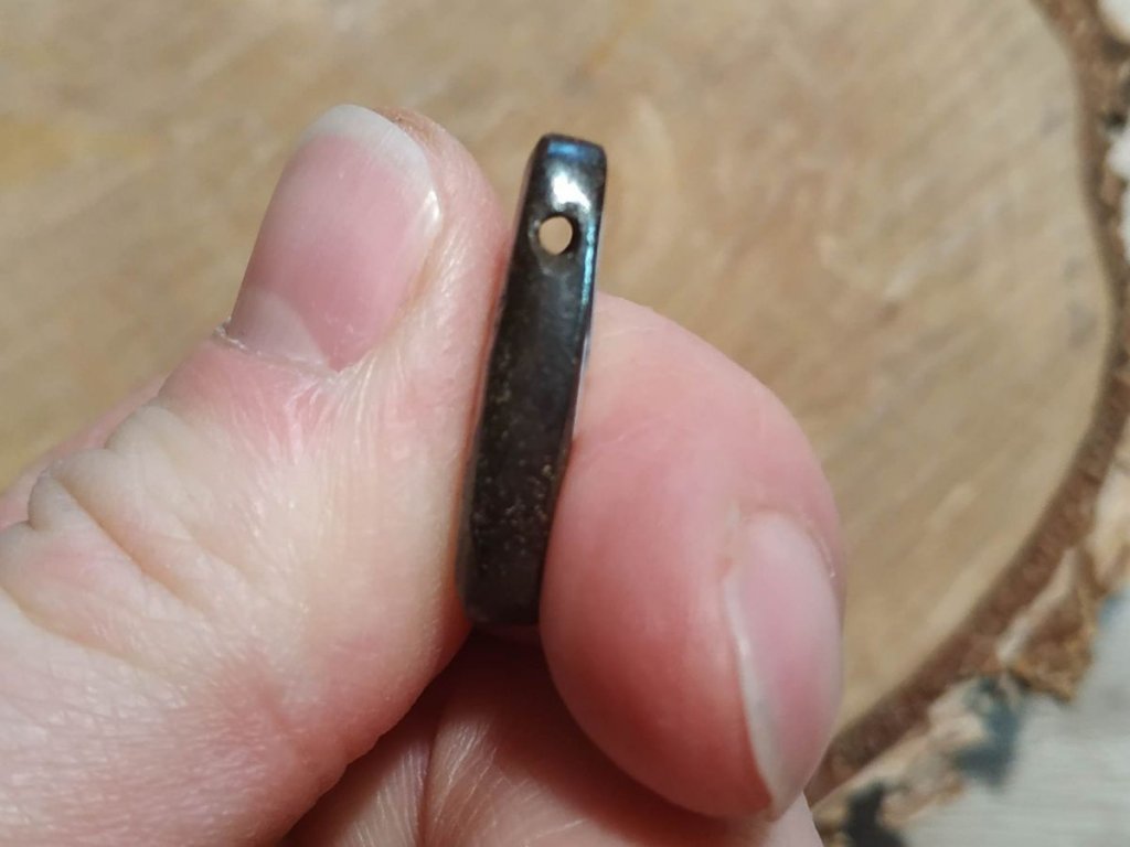 Boulder Opal drilled pendant 2cm Synergy Energy