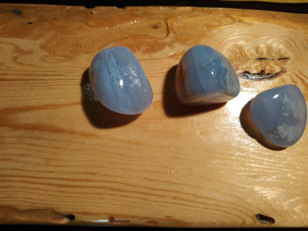 Chalcedon - Modry/Blue lace agate/3cm