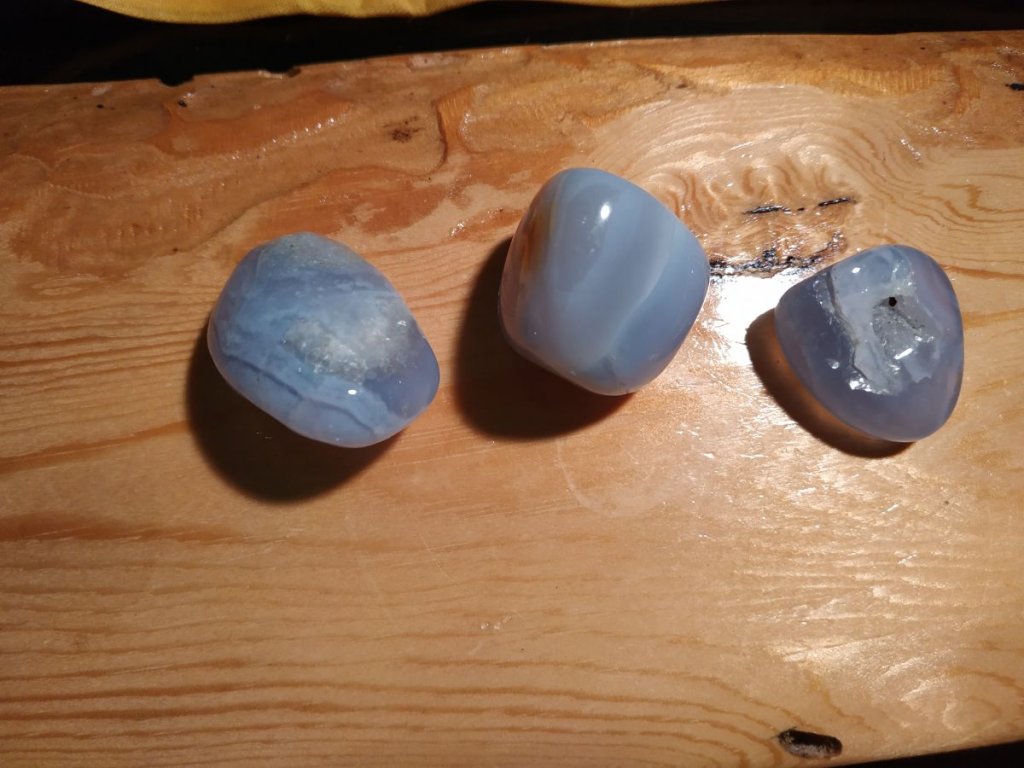 Chalcedon - Modry/Blue lace agate/3cm